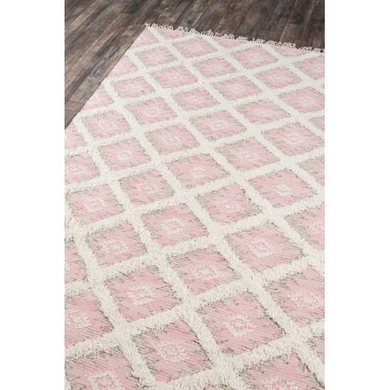 Rug, Momeni, Harper, HAR-1, Pink, 5' X 7', 41161