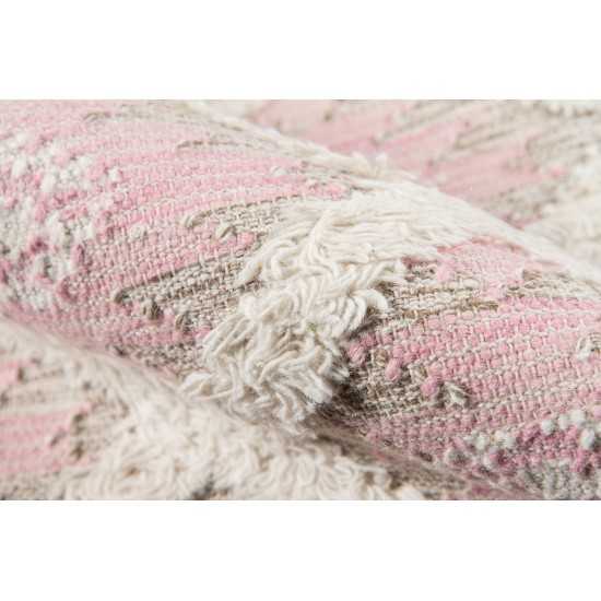 Rug, Momeni, Harper, HAR-1, Pink, 5' X 7', 41161