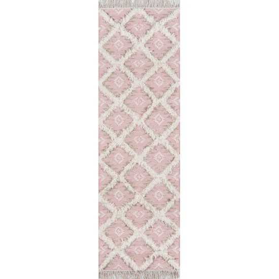 Rug, Momeni, Harper, HAR-1, Pink, 5' X 7', 41161