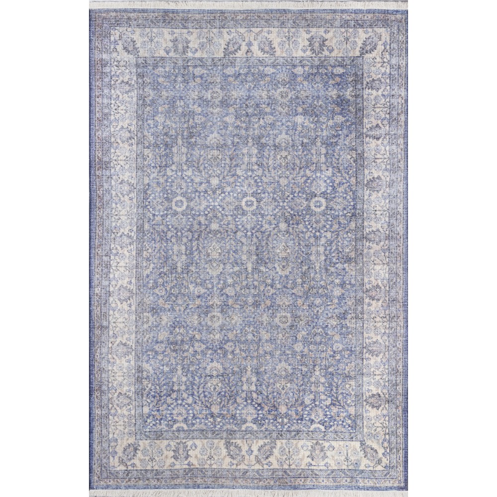 Rug, Momeni, Helena, HEL-4, Blue, 2'6" X 8' Runner, 45764