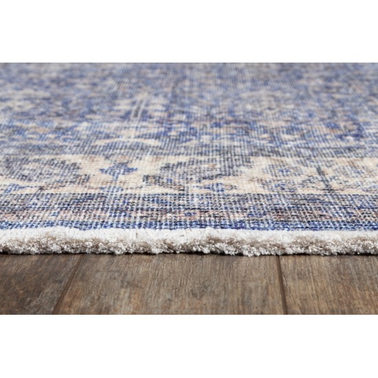 Rug, Momeni, Helena, HEL-4, Blue, 2'6" X 8' Runner, 45764