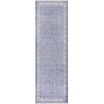 Rug, Momeni, Helena, HEL-4, Blue, 2'6" X 8' Runner, 45764