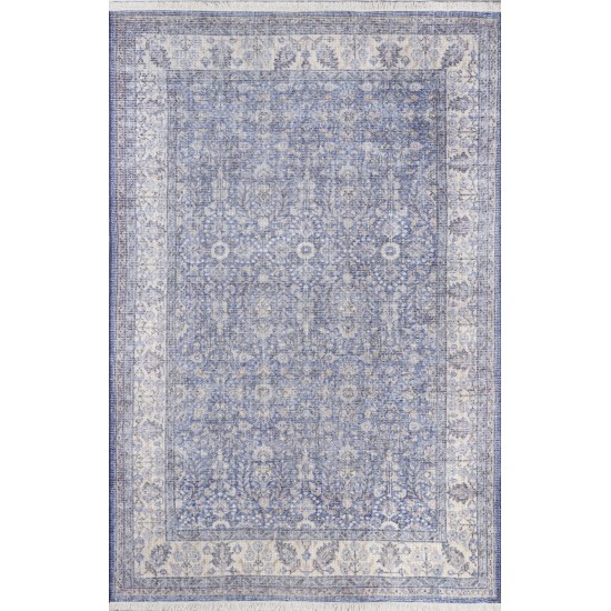 Rug, Momeni, Helena, HEL-4, Blue, 2'6" X 10' Runner, 45767