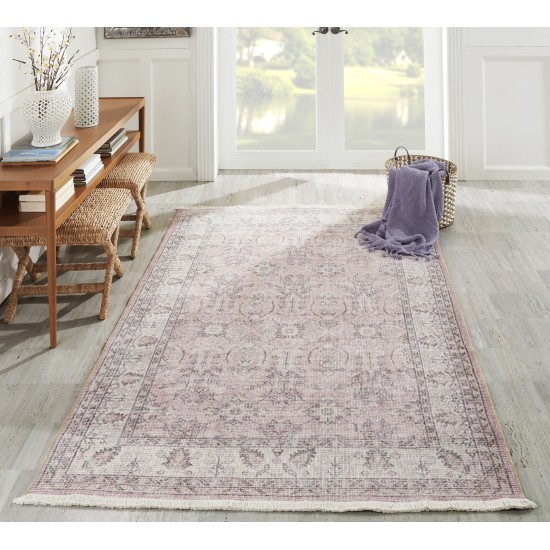 Rug, Momeni, Helena, HEL-4, Pink, 2'6" X 10' Runner, 45655