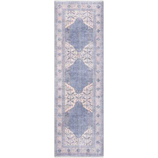 Rug, Momeni, Helena, HEL-7, Denim, 2'6" X 10' Runner, 45653