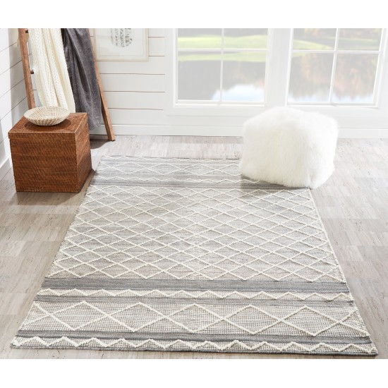 Rug, Momeni, Hermosa, HRM-2, Grey, 2'3" X 8' Runner, 44767