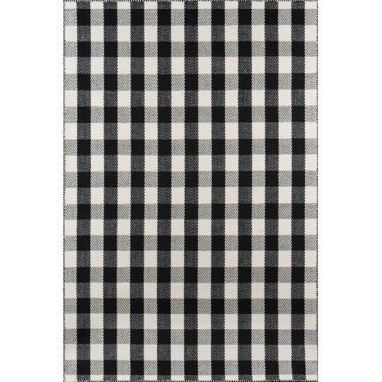 Rug, Madcap Cottage, Highland Fling, HGH-1, Black, 5' X 7'6", 43294