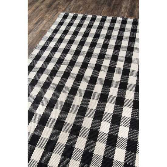 Rug, Madcap Cottage, Highland Fling, HGH-1, Black, 5' X 7'6", 43294