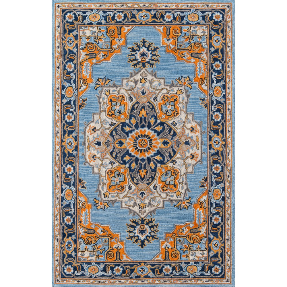 Rug, Momeni, Ibiza, IBI-1, Blue, 2' X 3', 40478 Rug, Momeni, Ibiza, IBI-1, Blue, 2' X 3', 40478