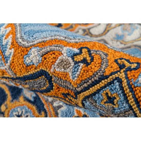 Rug, Momeni, Ibiza, IBI-1, Blue, 2' X 3', 40478