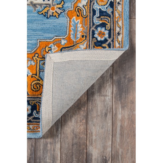 Rug, Momeni, Ibiza, IBI-1, Blue, 2' X 3', 40478