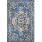 Rug, Momeni, Ibiza, IBI-1, Denim, 2'3" X 7'10" Runner, 40491