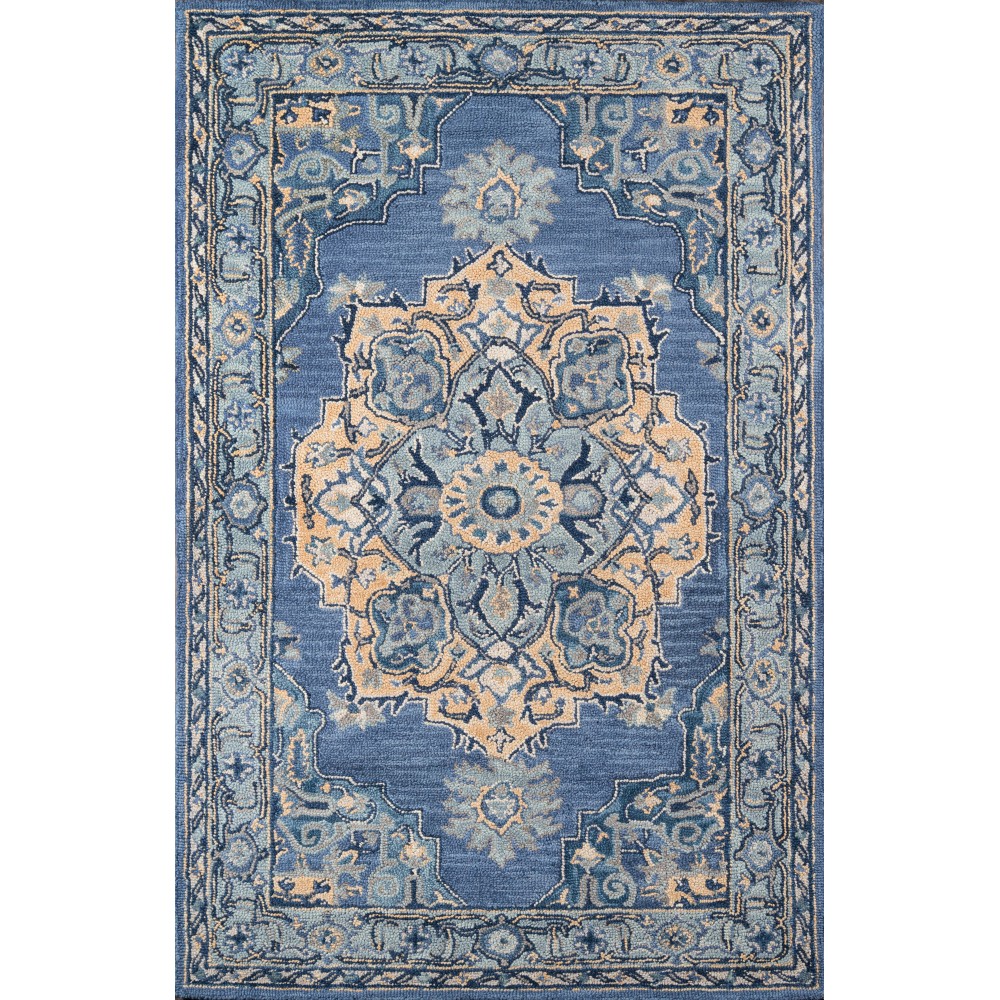 Rug, Momeni, Ibiza, IBI-1, Denim, 2'3" X 7'10" Runner, 40491