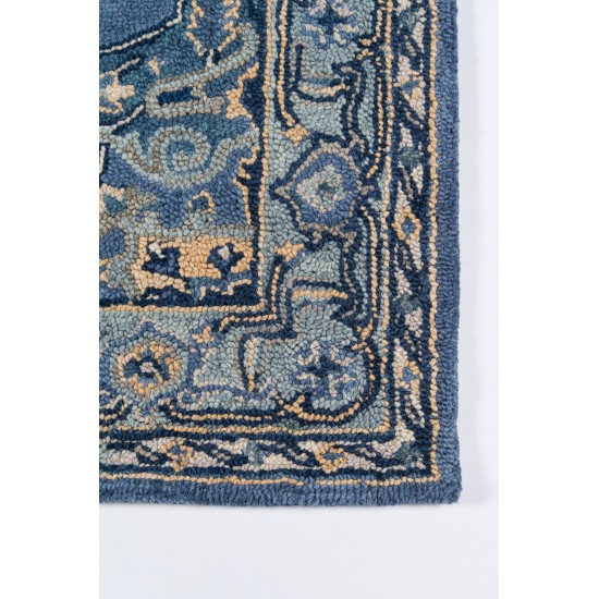 Rug, Momeni, Ibiza, IBI-1, Denim, 2'3" X 7'10" Runner, 40491