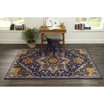 Rug, Momeni, Ibiza, IBI-2, Navy, 2'3" X 7'10" Runner, 40493