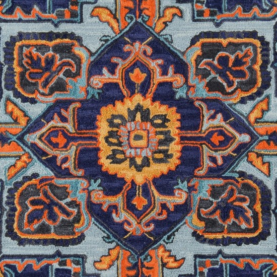 Rug, Momeni, Ibiza, IBI-2, Navy, 5' X 8', 40508