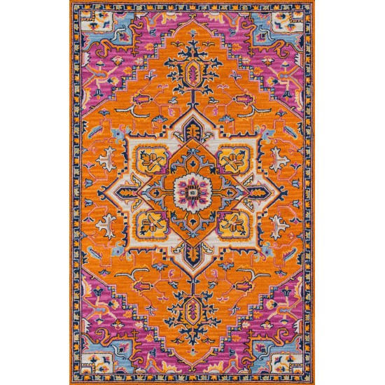 Rug, Momeni, Ibiza, IBI-2, Orange, 2' X 3', 40480