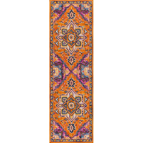 Rug, Momeni, Ibiza, IBI-2, Orange, 2' X 3', 40480