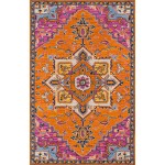 Rug, Momeni, Ibiza, IBI-2, Orange, 2\'3" X 7\'10" Runner, 40494