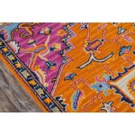 Rug, Momeni, Ibiza, IBI-2, Orange, 6' X 9', 40520