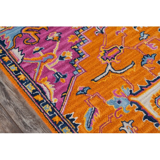 Rug, Momeni, Ibiza, IBI-2, Orange, 6' X 9', 40520