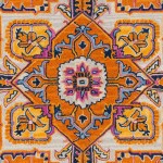 Rug, Momeni, Ibiza, IBI-2, Orange, 6' X 9', 40520