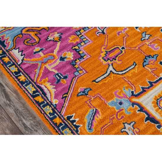 Rug, Momeni, Ibiza, IBI-2, Orange, 8' X 10', 40530