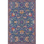 Rug, Momeni, Ibiza, IBI-3, Blue, 2'3" X 7'10" Runner, 40488