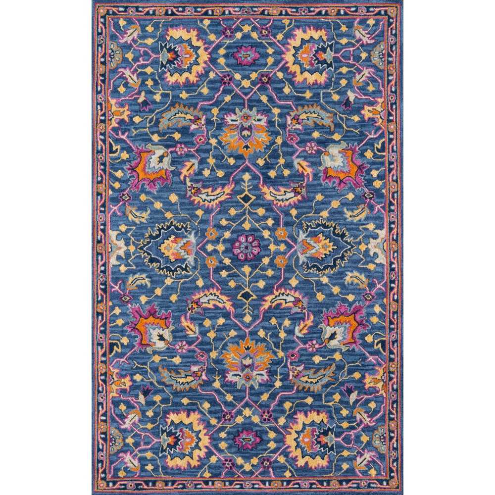 Rug, Momeni, Ibiza, IBI-3, Blue, 2'3" X 7'10" Runner, 40488