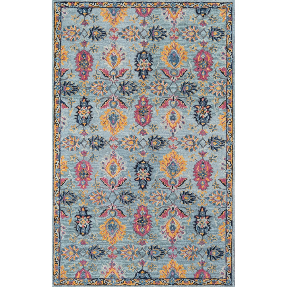 Rug, Momeni, Ibiza, IBI-4, Blue, 2'3" X 7'10" Runner, 40487