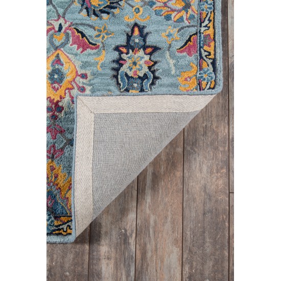 Rug, Momeni, Ibiza, IBI-4, Blue, 2'3" X 7'10" Runner, 40487