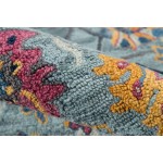Rug, Momeni, Ibiza, IBI-4, Blue, 5' X 8', 40513