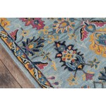 Rug, Momeni, Ibiza, IBI-4, Blue, 8' X 10', 40533