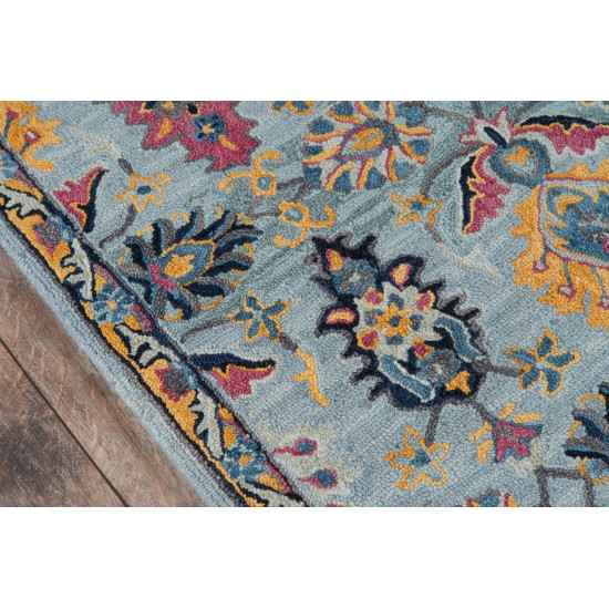 Rug, Momeni, Ibiza, IBI-4, Blue, 8' X 10', 40533