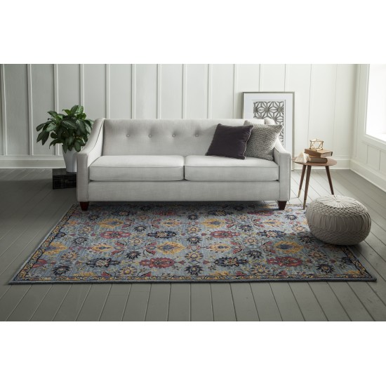 Rug, Momeni, Ibiza, IBI-4, Blue, 8' X 10', 40533