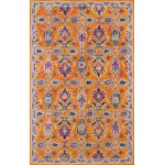 Rug, Momeni, Ibiza, IBI-4, Orange, 2'3" X 7'10" Runner, 40486