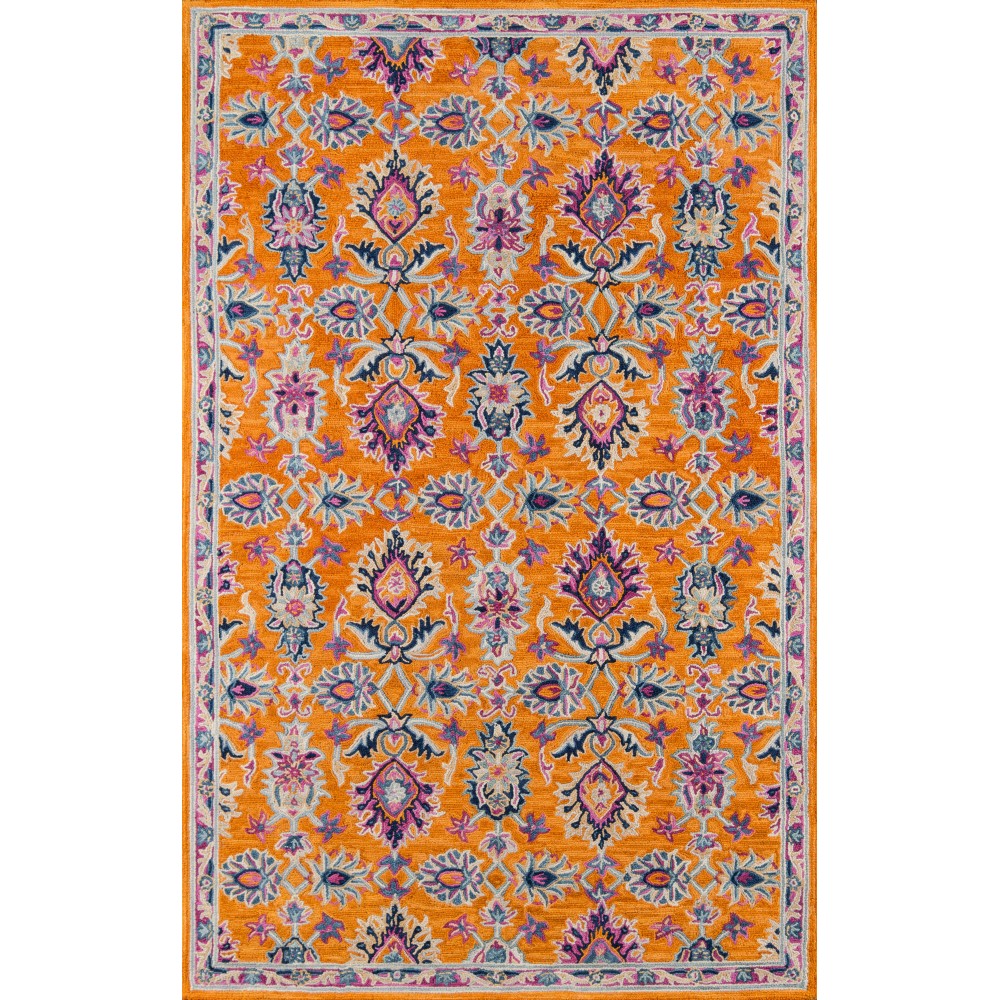 Rug, Momeni, Ibiza, IBI-4, Orange, 2'3" X 7'10" Runner, 40486