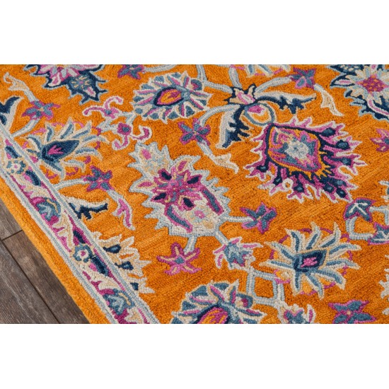 Rug, Momeni, Ibiza, IBI-4, Orange, 2'3" X 7'10" Runner, 40486