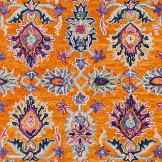 Rug, Momeni, Ibiza, IBI-4, Orange, 2'3" X 7'10" Runner, 40486