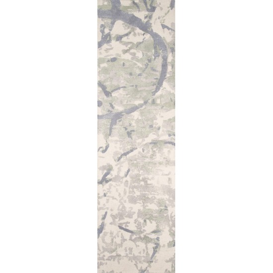 Rug, Momeni, Illusions, IL-01, Grey, 7'6" X 9'6", 33666