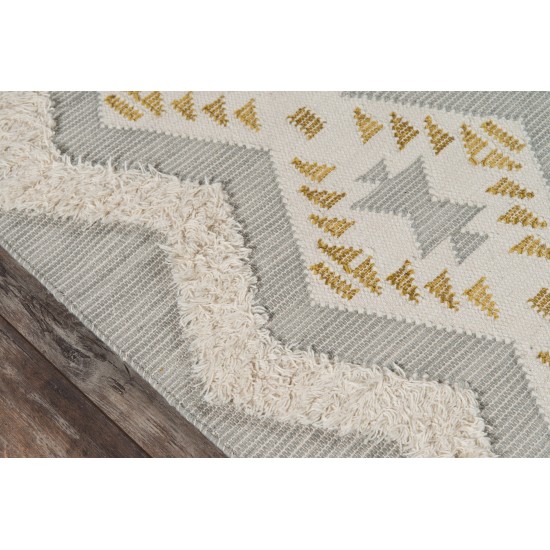 Rug, Novogratz, Indio, IND-1, Grey, 2'3" X 7'10" Runner, 42373