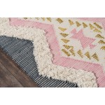 Rug, Novogratz, Indio, IND-1, Pink, 2' X 3', 42365
