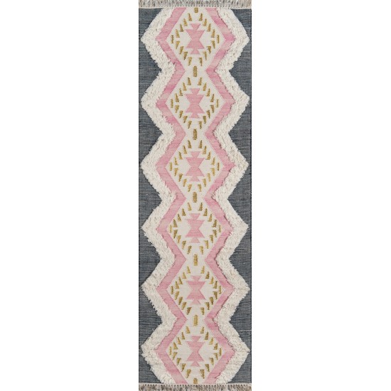 Rug, Novogratz, Indio, IND-1, Pink, 3' X 5', 42383