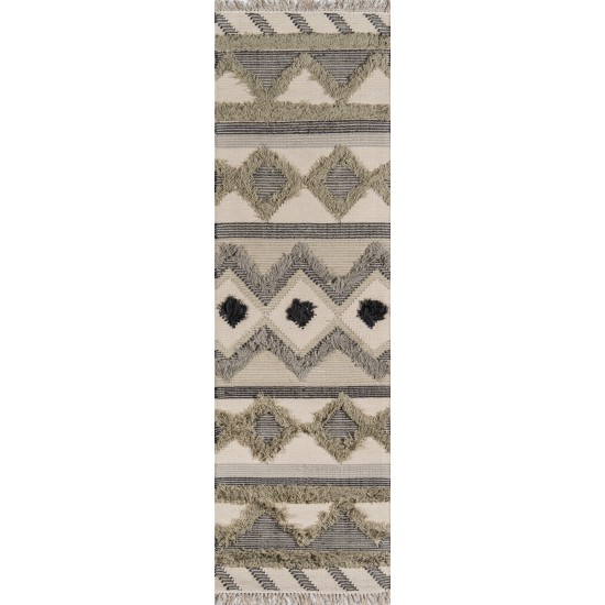 Rug, Novogratz, Indio, IND-4, Sage, 3' X 5', 42386