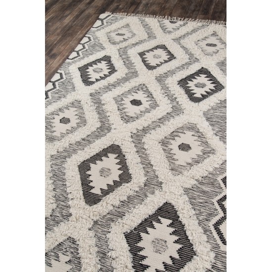 Rug, Novogratz, Indio, IND-5, Black, 2' X 3', 42369