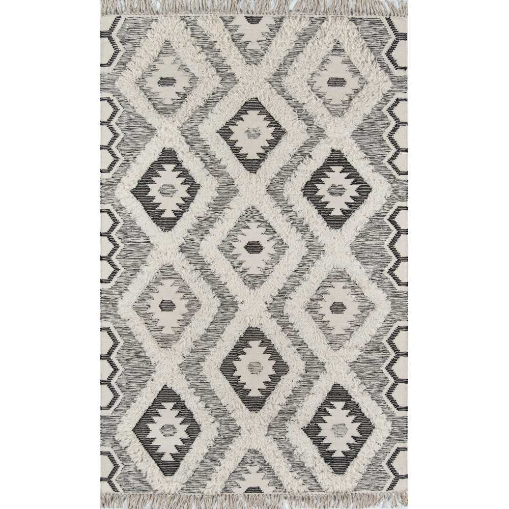 Rug, Novogratz, Indio, IND-5, Black, 2'3" X 7'10" Runner, 42378