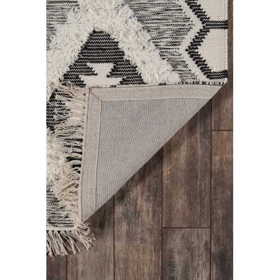 Rug, Novogratz, Indio, IND-5, Black, 2'3" X 7'10" Runner, 42378