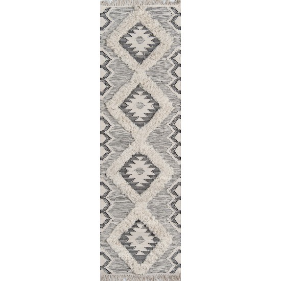 Rug, Novogratz, Indio, IND-5, Black, 2'3" X 7'10" Runner, 42378