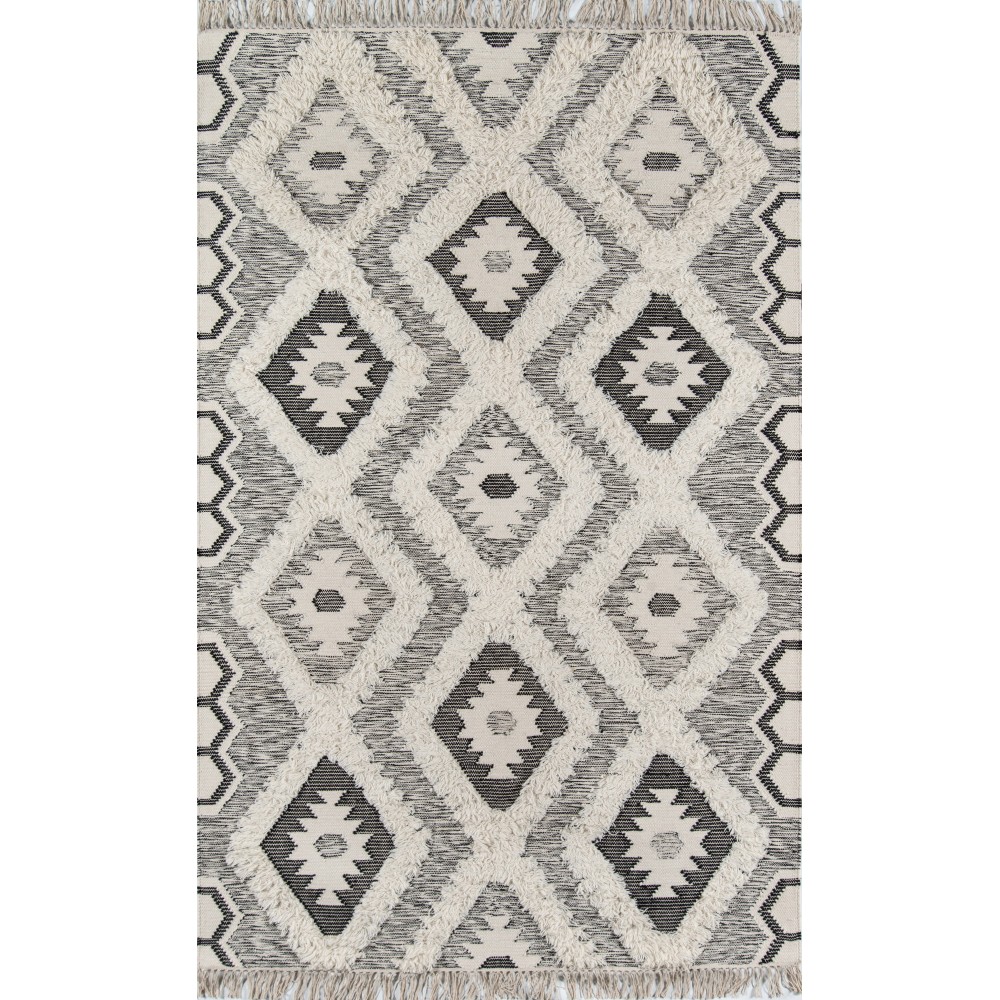 Rug, Novogratz, Indio, IND-5, Black, 3' X 5', 42387