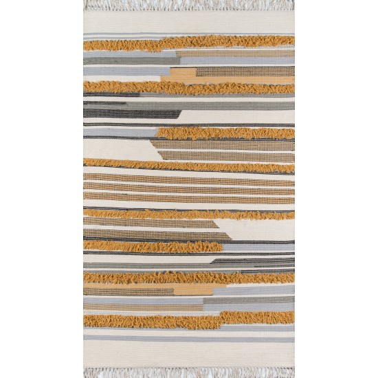 Rug, Novogratz, Indio, IND-6, Mustard, 3' X 5', 42388